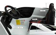 Електромобіль Caretero (Toyz) Lamborghini Aventador SVJ White